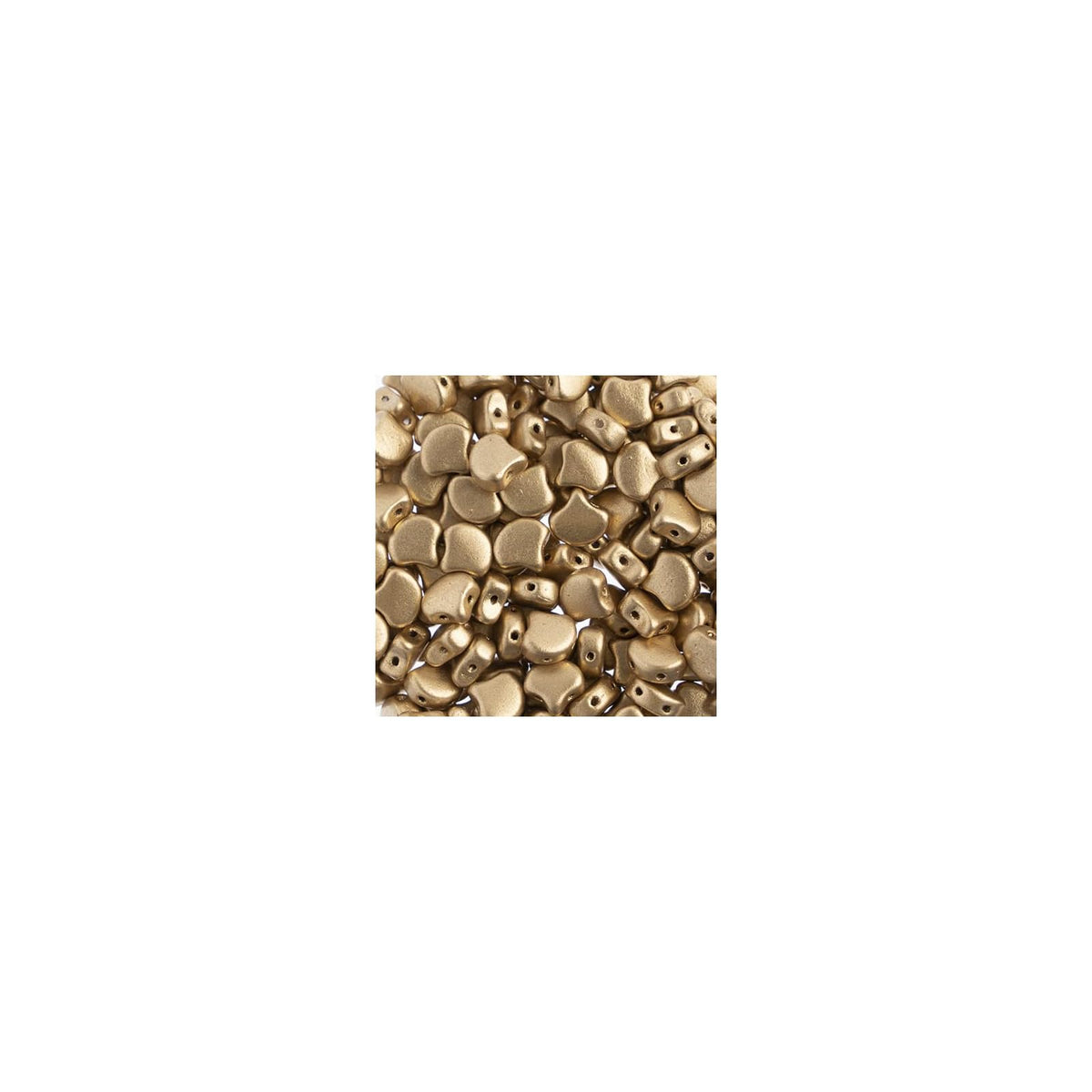 John Bead Craft Bead, 7.5mm, Metallic Flax Matte