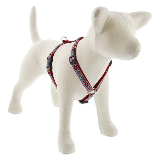 Lupine Pet Adjustable Dog Harness 3/4" Wide El Paso Design with 20-32" Girth