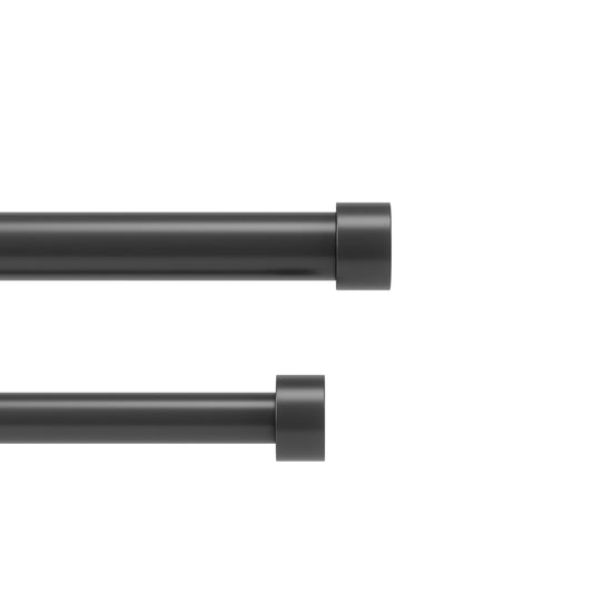 Umbra 1014401-111 Cappa Double Curtain Rod - Modern Telescopic Curtain Rod 66-120