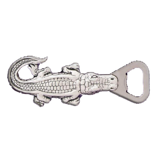 Alligator Pewter Bottle Opener By Basic Spirit