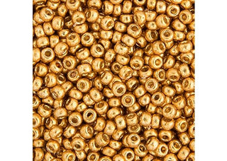 John Bead Craft Bead, 11/0, Gold