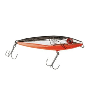 MirrOLure Fishing Hook, 4 Inch, 3/4 oz, Black Bk/Gld/Org