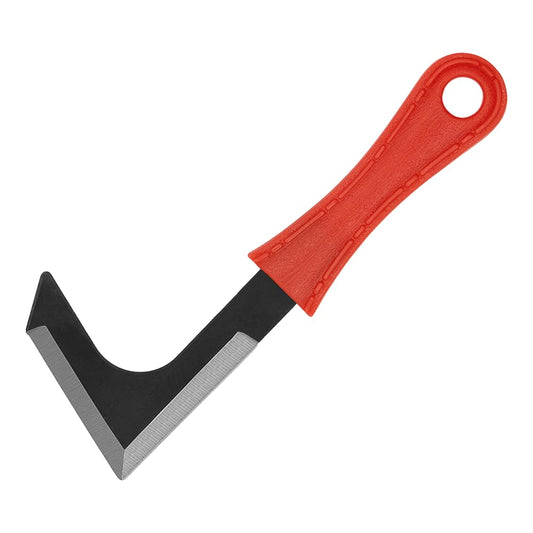 Zenport K111 Crack Weeder, Driveway, Side-Walk Weeding Tool, Carbon Steel, L-Shape Blade, Orange