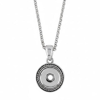 Ginger Snaps Necklace, Petite, Silver