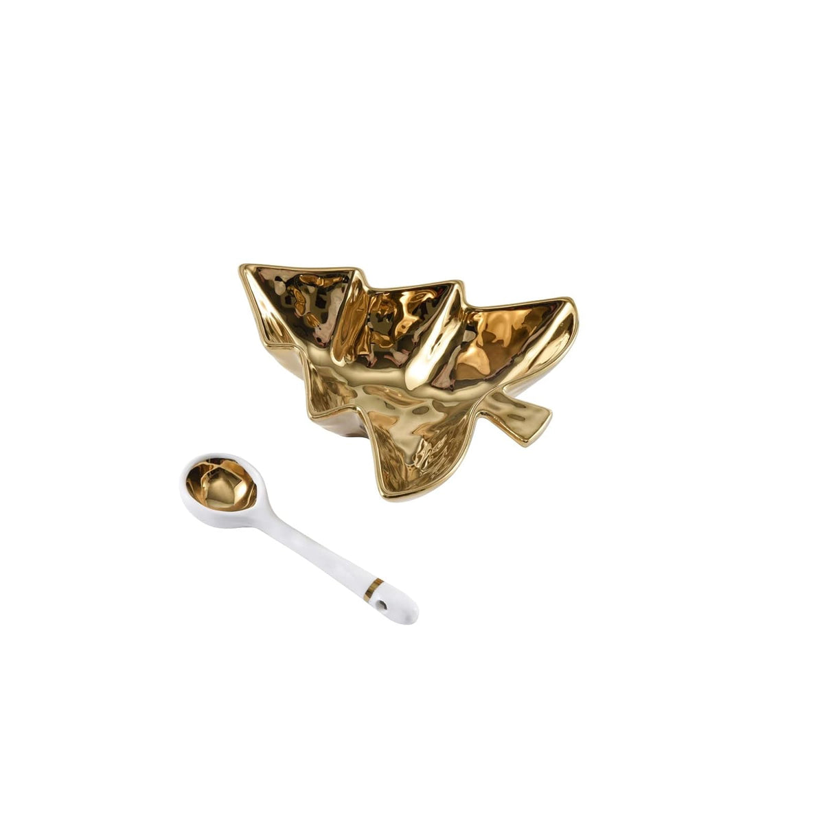 Pampa Bay Dishware Bowl, 6.25 x 7 Inch, Gold