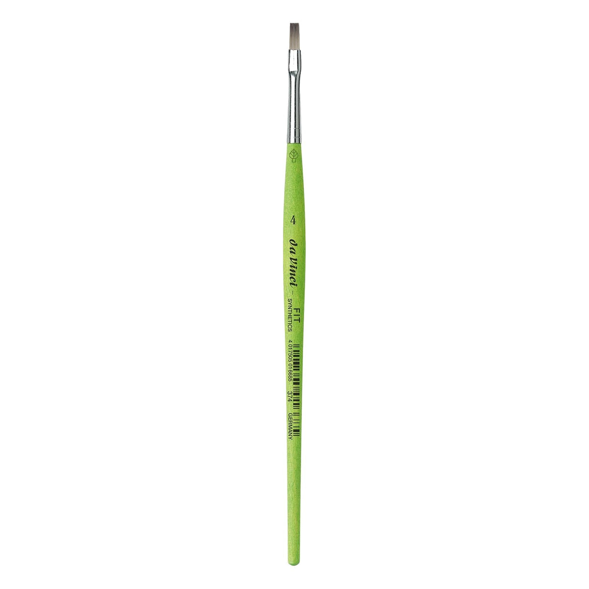 da Vinci Paint Brush, Size 4, Green