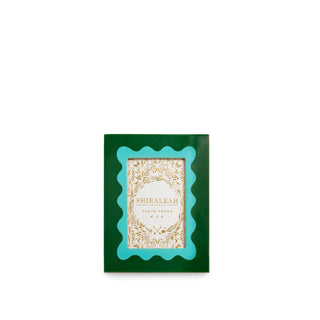 Shiraleah Picture Frame, 4 inches by 6 inches, Green