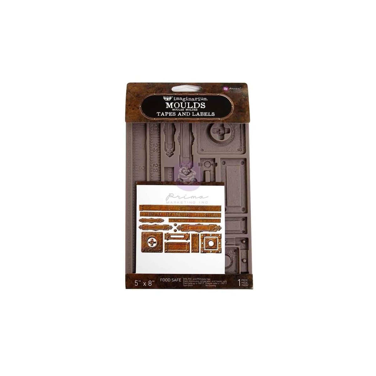 PRIMA MARKETING INC Craft Mold, 5"x8"x8mm