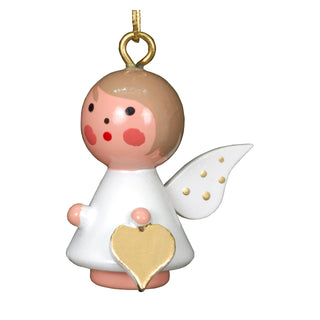 Alexander Taron Hanging Ornament, 1.5"H x 1"W x 1"D, Brown
