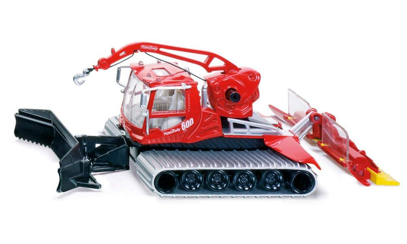 Alpha-Bits Siku 4914, PistenBully, 1:50, Metal/Plastic, Red, Extendable Cable Winch