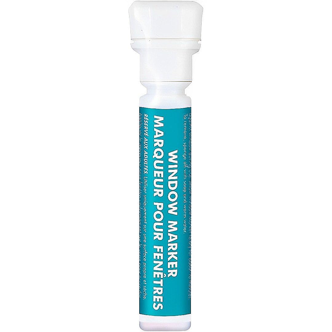 White Window Marker