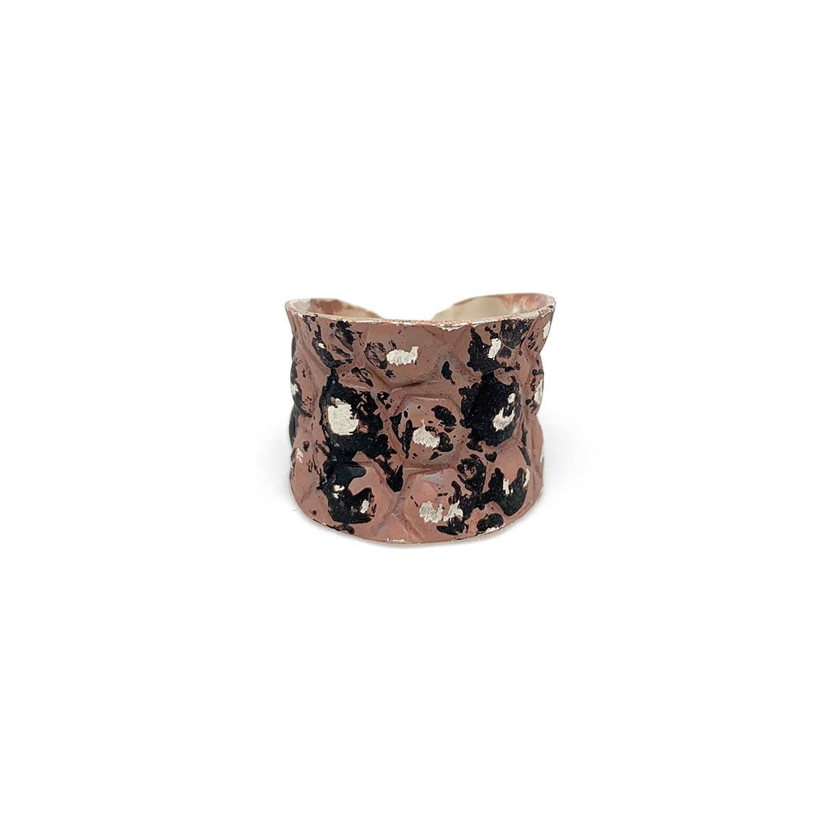 Anju Patina Ring for Women, Silver-Plated