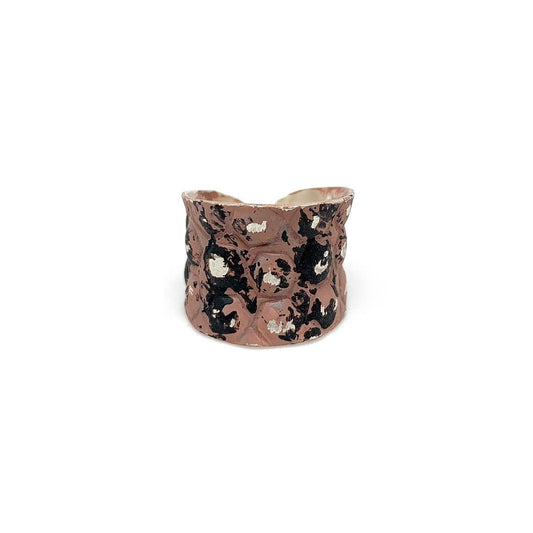 Anju Patina Ring for Women, Silver-Plated