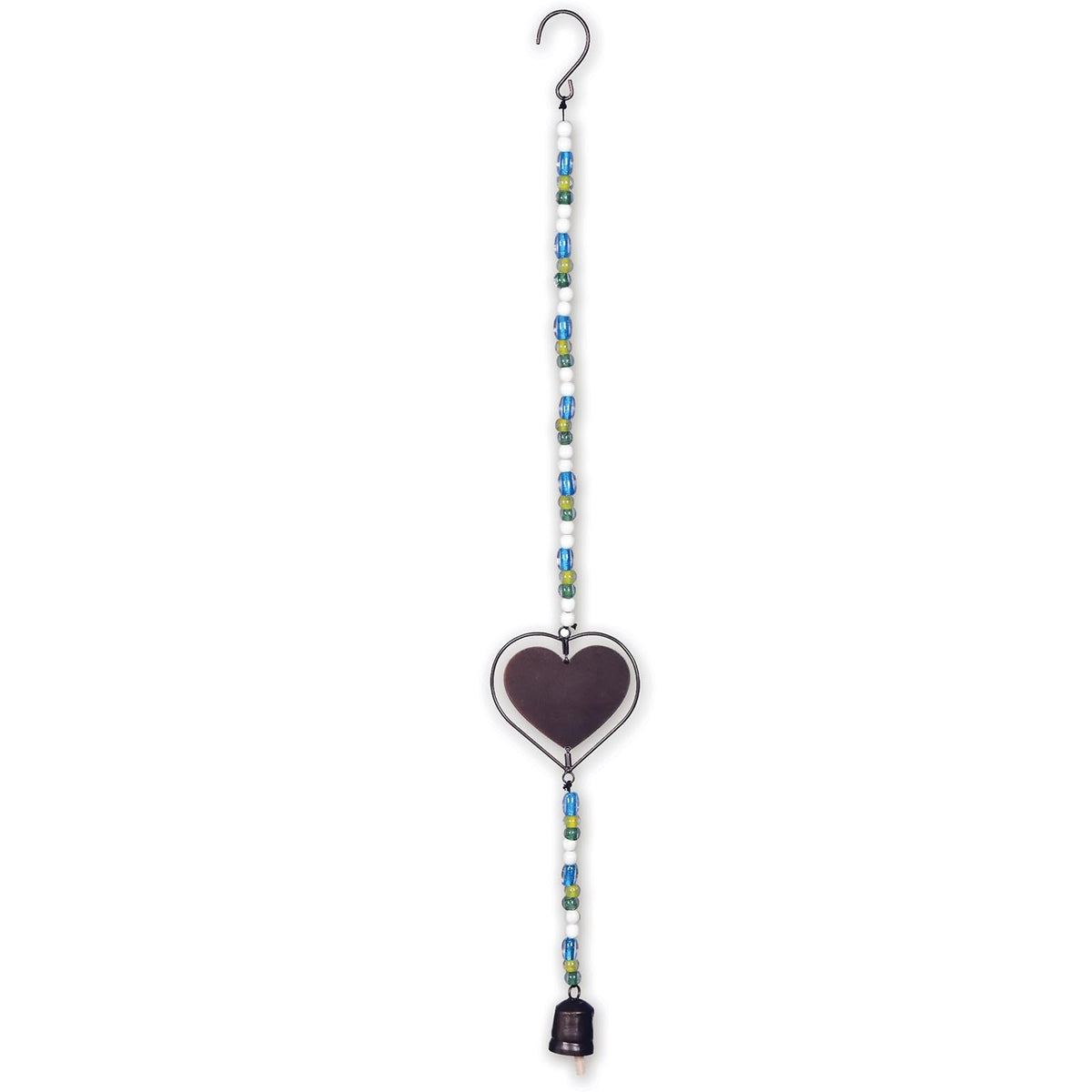 Sunset Vista Designs Hanging Ornament, Heart, Rustic