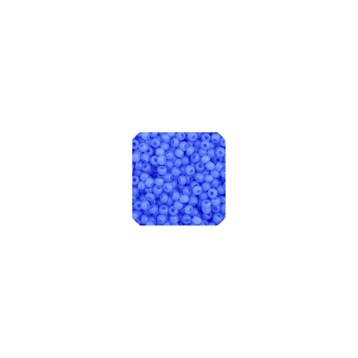 John Bead Craft Bead, Opaque Oily Blue