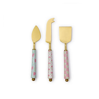 Two's Company Kitchen Knife, 7.5", 7.5", 8.5", Multicolor