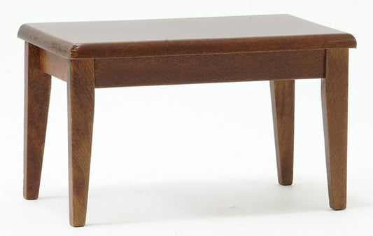 Aztec Imports Classics by Handley Dollhouse Miniature Rectangular Kitchen Table, Walnut
