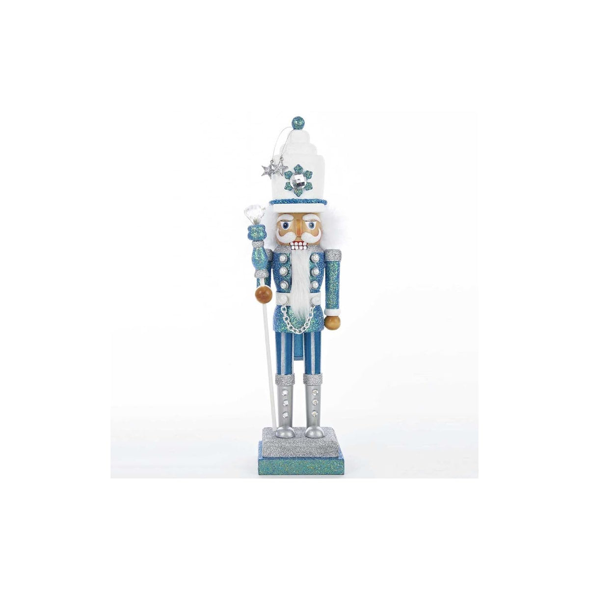 Kurt S. Adler Figurine, 17in, Blue