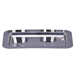 Frieling Tray, 9.4" x 5.6" x 0.2", Silver