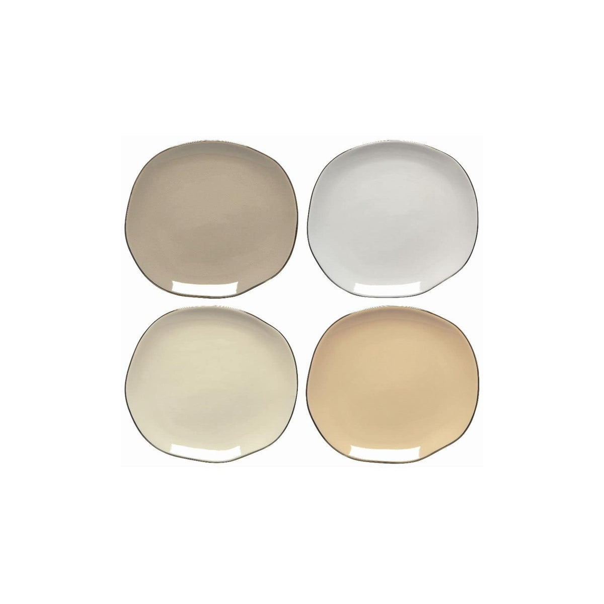 Now Designs Dishware Plate, Small, Brown