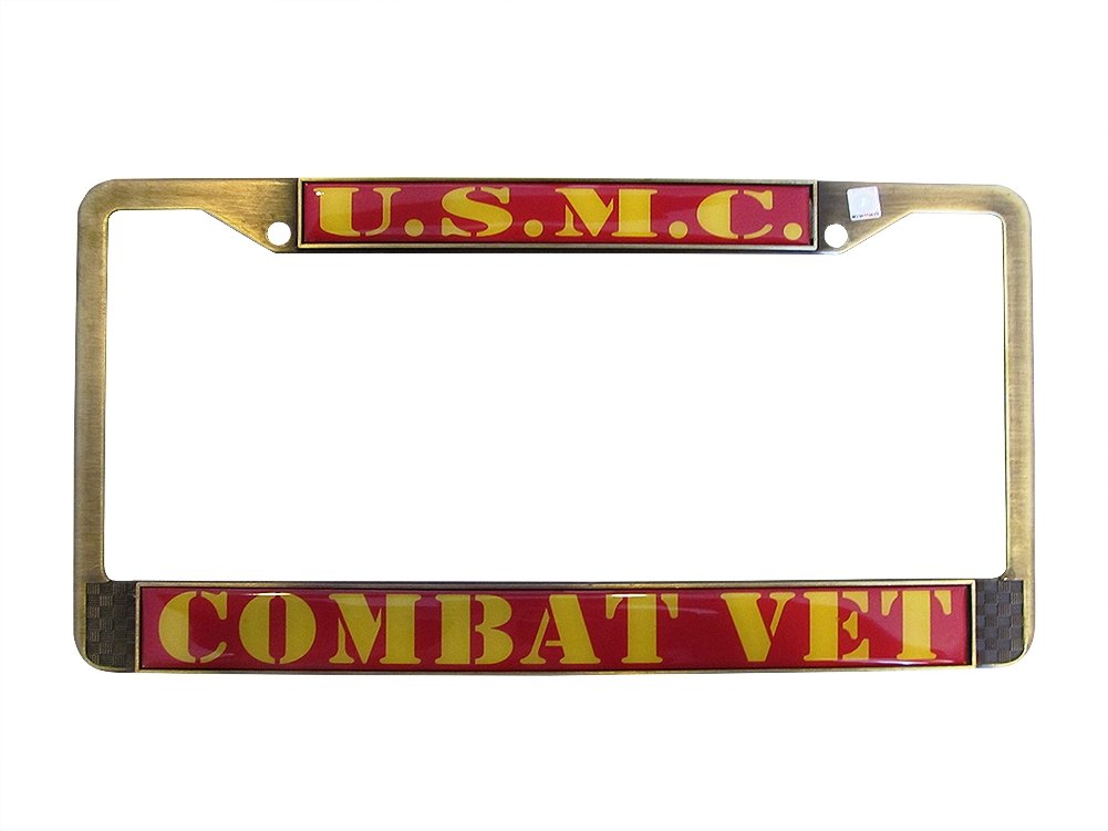 Eagle License Plate Attachment, Brass
