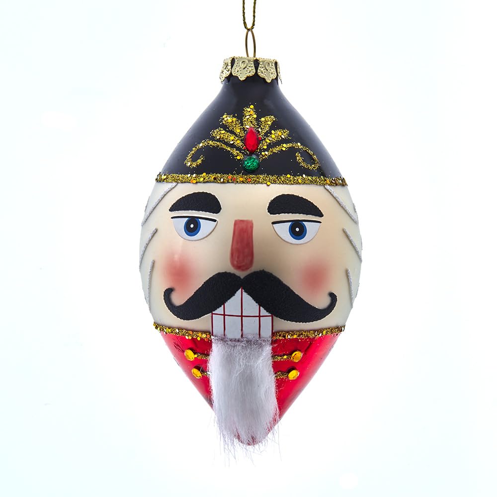 Kurt S. Adler Hanging Ornament, 9.45" x 5.5" x 2.25", Red