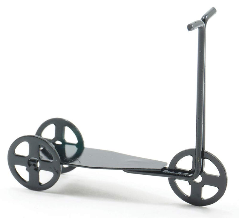 International Miniatures by Classics Dollhouse Miniature Black Scooter