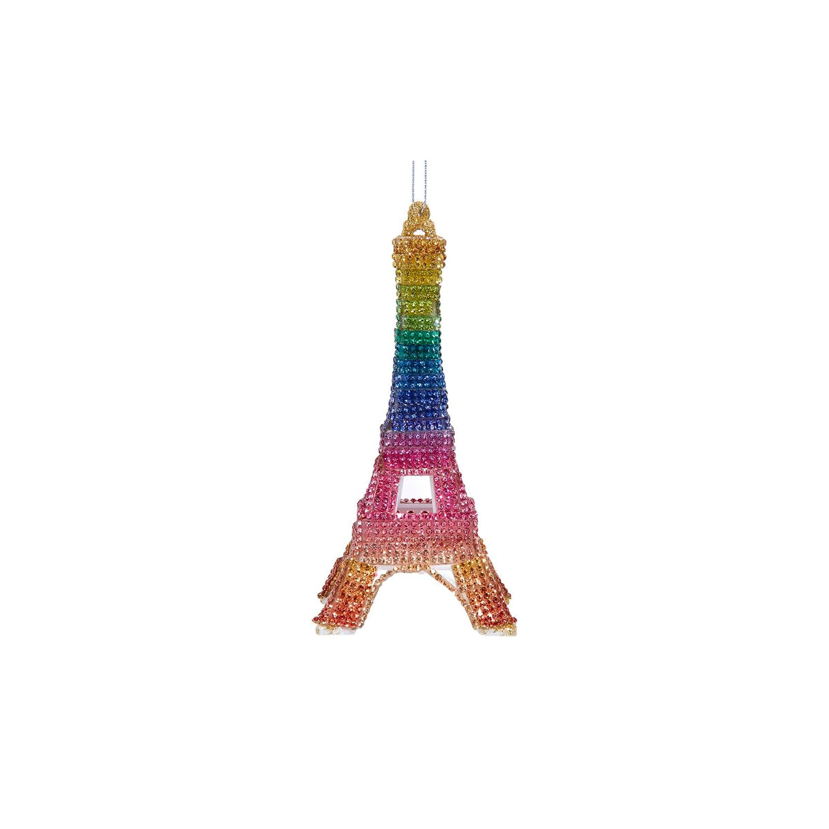Kurt S. Adler Hanging Ornament, 2.5" x 2.5" x 5.5", Multi Color