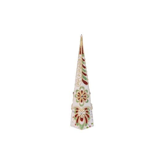 Kurt S. Adler Sculpture, 20.5", Red, Green, & White