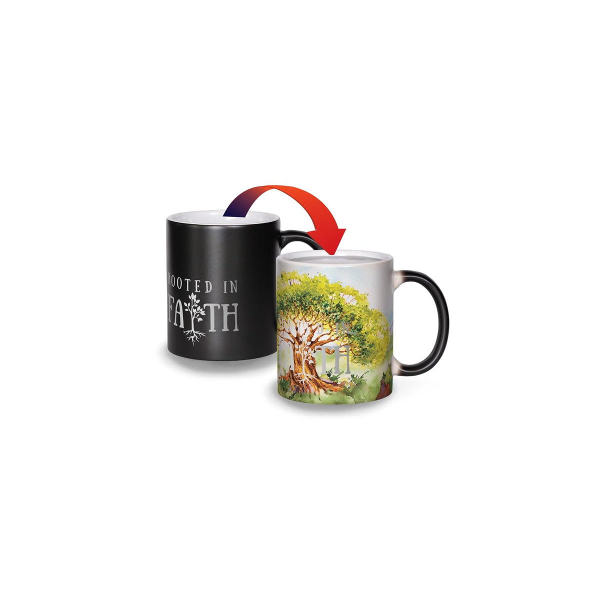 The Mug Experience Drinking Cup, 12 Ounces, Multicolor