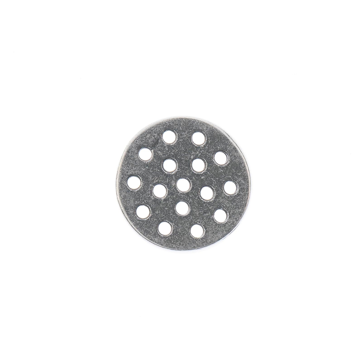 John Bead Craft Bead, Size 10, Pewter