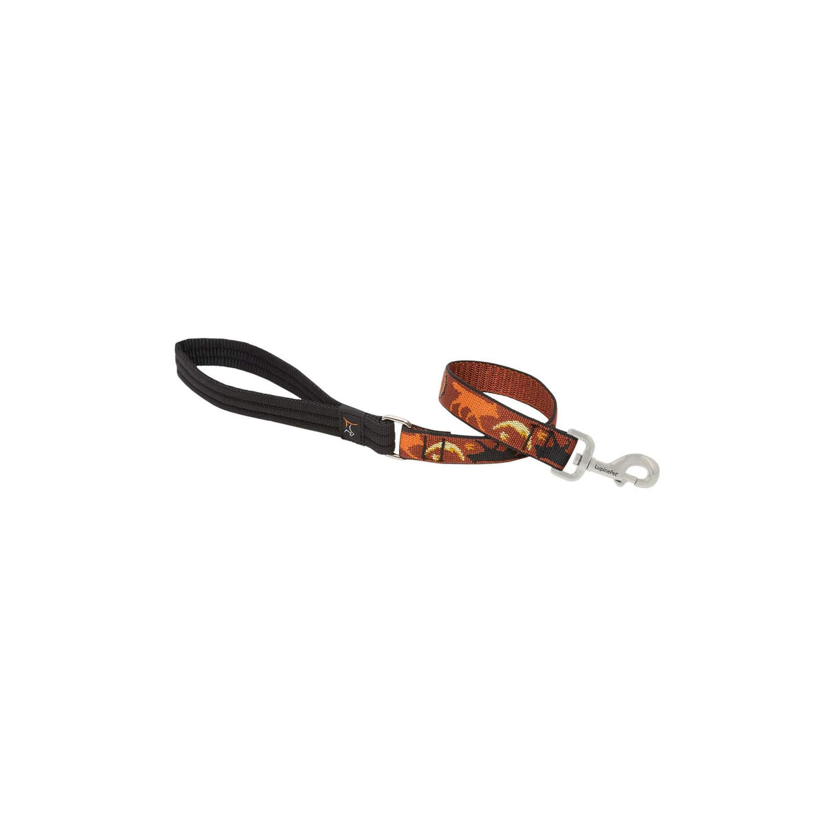 LupinePet Leash, 1" wide; 2-ft long, Shadow Hunter