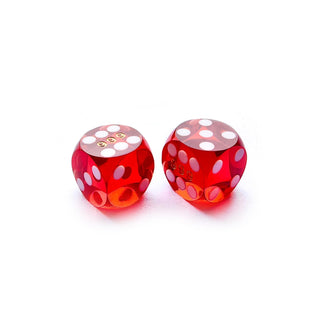 BESCON DICE Game Dice, 12.7mm, Gem Red