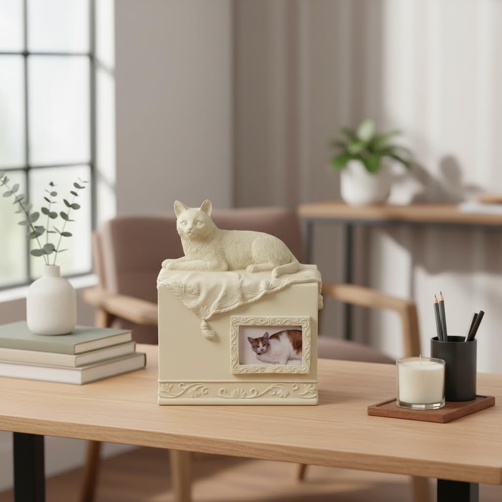 Comfy Hour Pet Urn for Cat 75 Cubic Inch