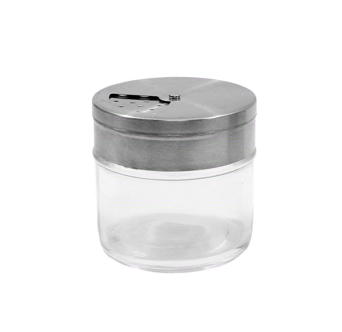Tablecraft Glass Jar with Rotating Top 1.5 oz
