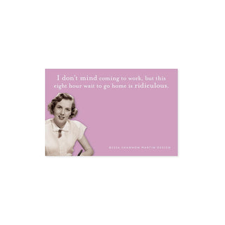 Shannon Martin Design Self Stick Note, 2.875" x 4.375", Light Purple