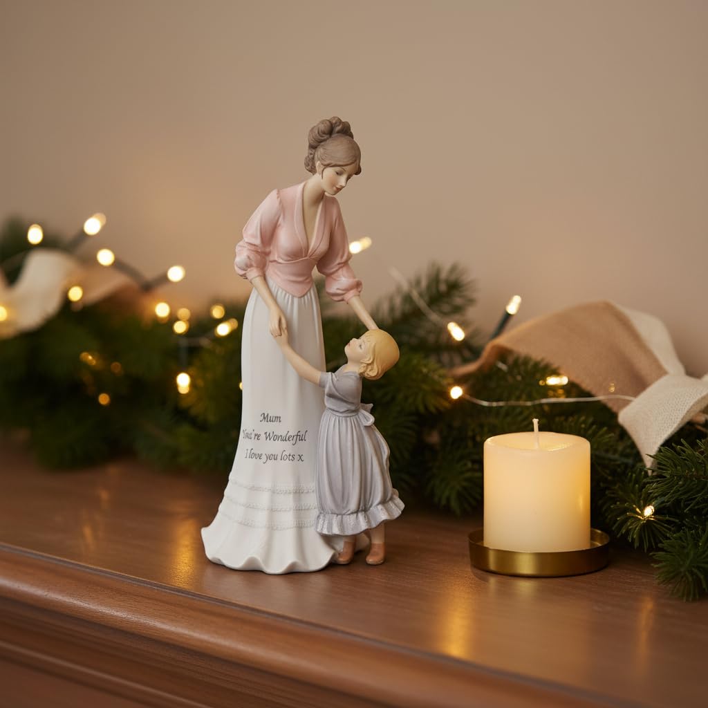 Comfy Hour Gracious Mother and Lovley Children Figurine, Home D√©cor Collection, Stone Resin