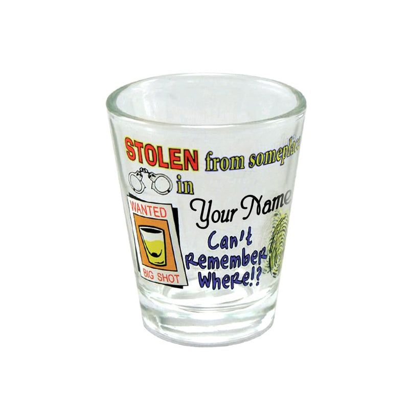 Lipco Stolen Comic Shot Glass, Glass, 1 Oz, Glassware and Drinkware