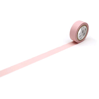 MT Masking Tape Adhesive Tapes, 15mm x 7m, Pink