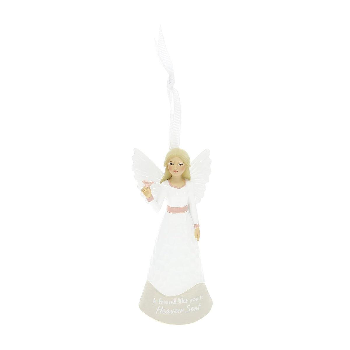 Pavilion Gift Company Hanging Ornament, White, Modern