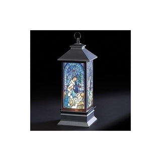 Roman Electric Lantern, 10.5 inch, Multicolor