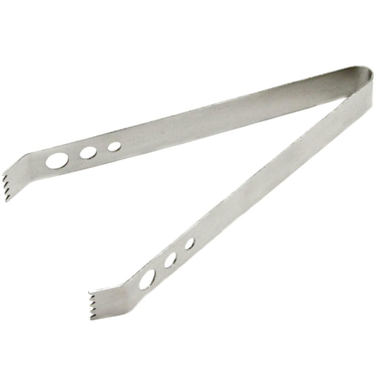 Chef Craft Classic Ice Cube Tong, 6.5 inch, Stainless Steel