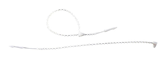 Baumgartens Plastic Ties 250/Pkg-Clear
