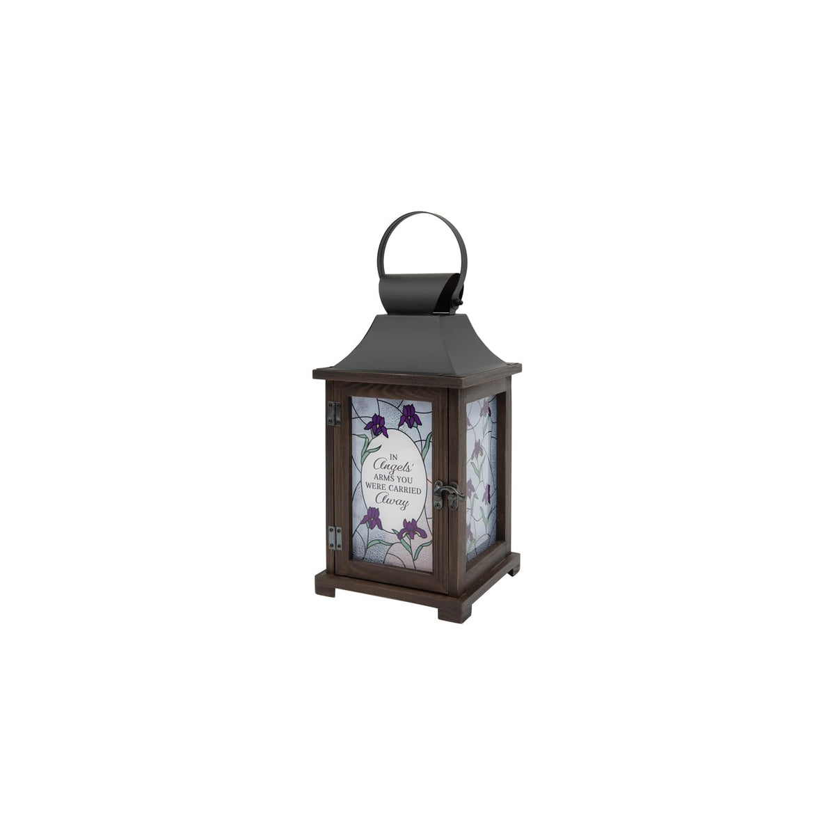 Carson Electric Lantern, 15" H, Brown