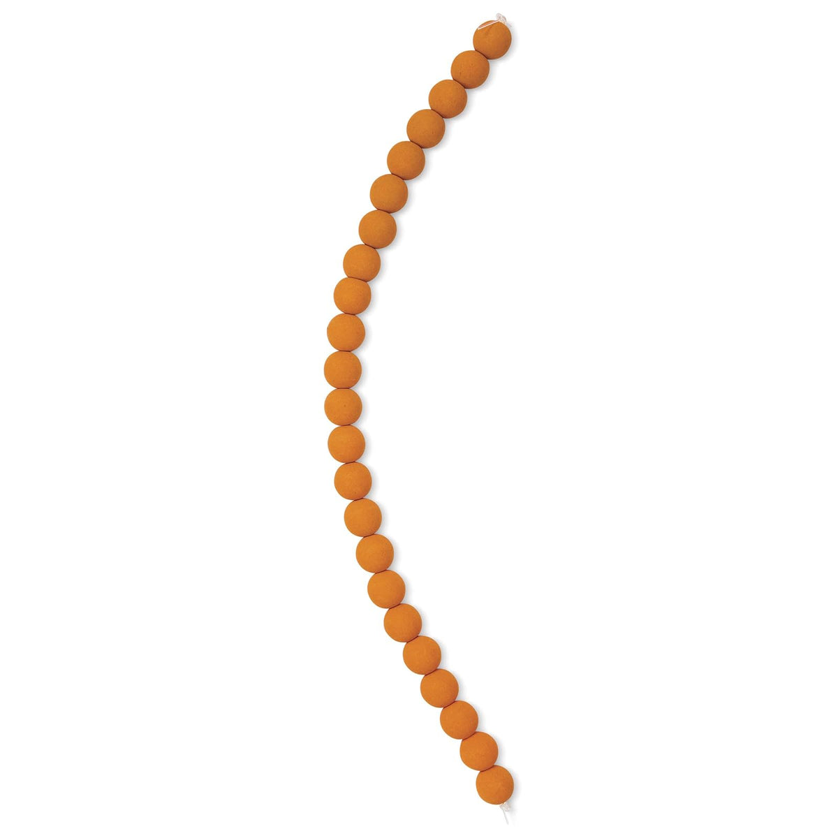 John Bead Craft Bead, 8 mm, Orange