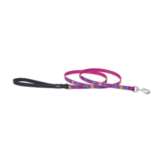 LupinePet Leash, 1/2" by 4', Pink