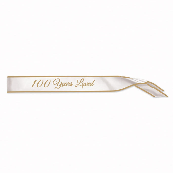 Beistle Sash, 33" x 4", Multicolor