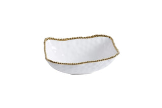 Pampa Bay Porcelain Deep Serving Bowl (Gold)