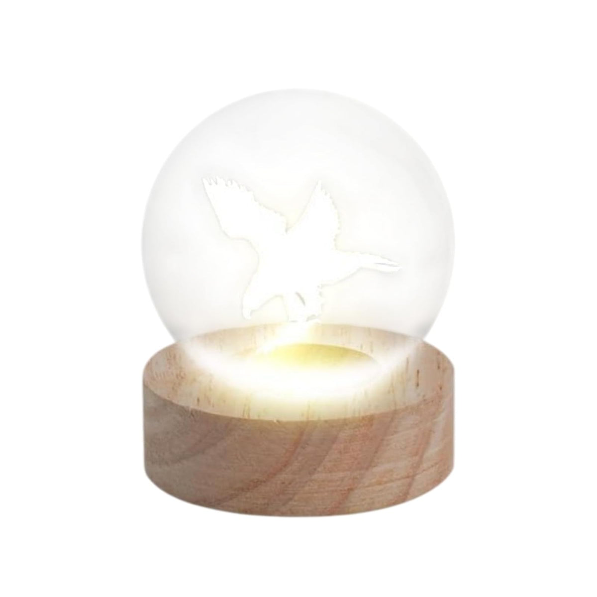 Lipco Figurine, Clear, White