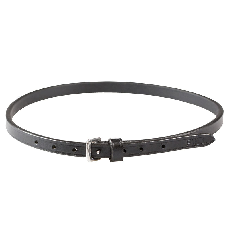 HORZE Flash Noseband Strap - Black - Warmblood